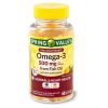 Spring Valley Omega-3 Fish Oilâ€  Softgels; 500 mg; 60 Count