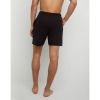 Hanes Essentials Men's Cotton Shorts With Pockets, 7.5" Black S