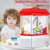 Claw Machine Arcade Toy with Sound, Mini Candy Dispenser Vending Game for Kids, Cool Fun Claw Machine Perfect Christmas & Birthday Gifts for Kids