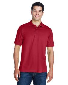 Men's Origin Performance Piqué Polo - ELECTRIC BLUE - 5XL (Color: CLASSIC RED, size: 3XL)