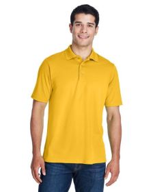 Men's Origin Performance Piqué Polo - ELECTRIC BLUE - 5XL (Color: CAMPUS GOLD, size: 4XL)