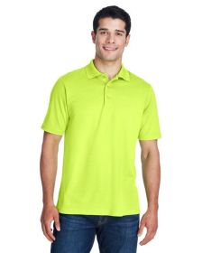 Men's Origin Performance Piqué Polo - ELECTRIC BLUE - 5XL (Color: SAFETY YELLOW, size: S)
