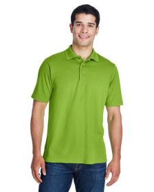 Men's Origin Performance Piqué Polo - ELECTRIC BLUE - 5XL (Color: ACID GREEN, size: 5XL)