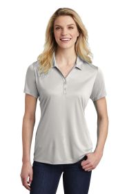 Sport-Tek Ladies PosiCharge Competitor Polo LST550 (Color: Silver, size: XL)