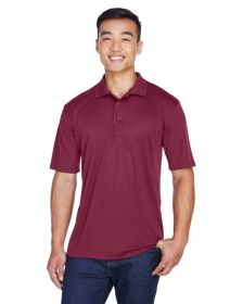 UltraClub 8405 Men's Cool & Dry Sport Polo (Color: Maroon, size: 3XL)