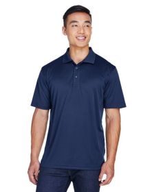 UltraClub 8405 Men's Cool & Dry Sport Polo (Color: Navy, size: 4XL)