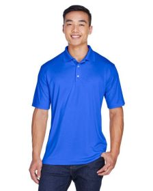 UltraClub 8405 Men's Cool & Dry Sport Polo (Color: ROYAL, size: M)