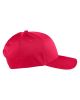 Adult Structured Twill 6-Panel Snapback Cap - BLACK - OS