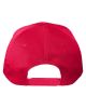 Adult Structured Twill 6-Panel Snapback Cap - BLACK - OS